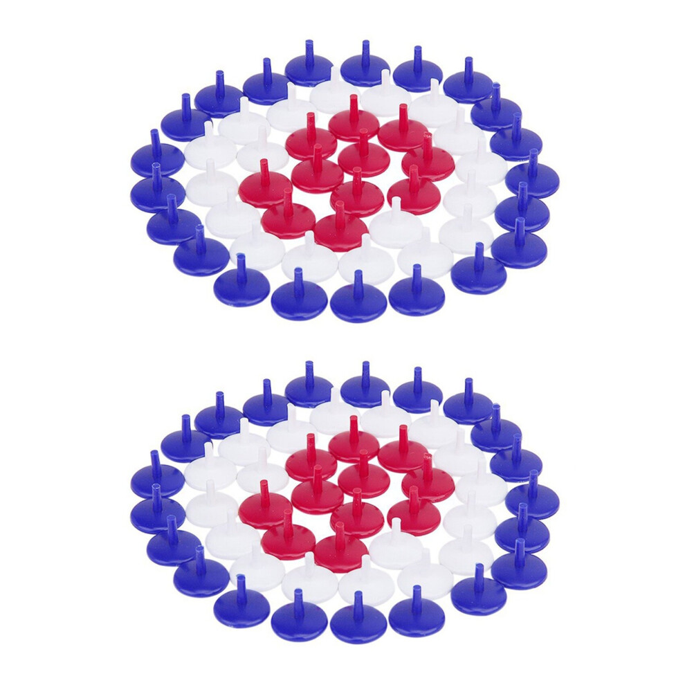 Photos - Golf 100 PCS  Ball Marker 18mm Random Color