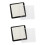 2X Ink Pad Stamp Pad for Wedding Letter Document White 1