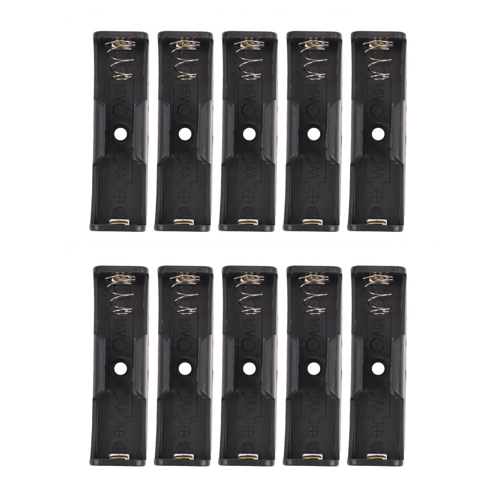 Aa/1.5V/Pp3 Battery Holder/Connector Enclosed Or Open With Switch, Battery Holder Aa X 1 Holder Pcb Amount:10 4762103370102