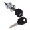 2X On Off Two Terminals Keyswitch Keylock Switch with Keys 2
