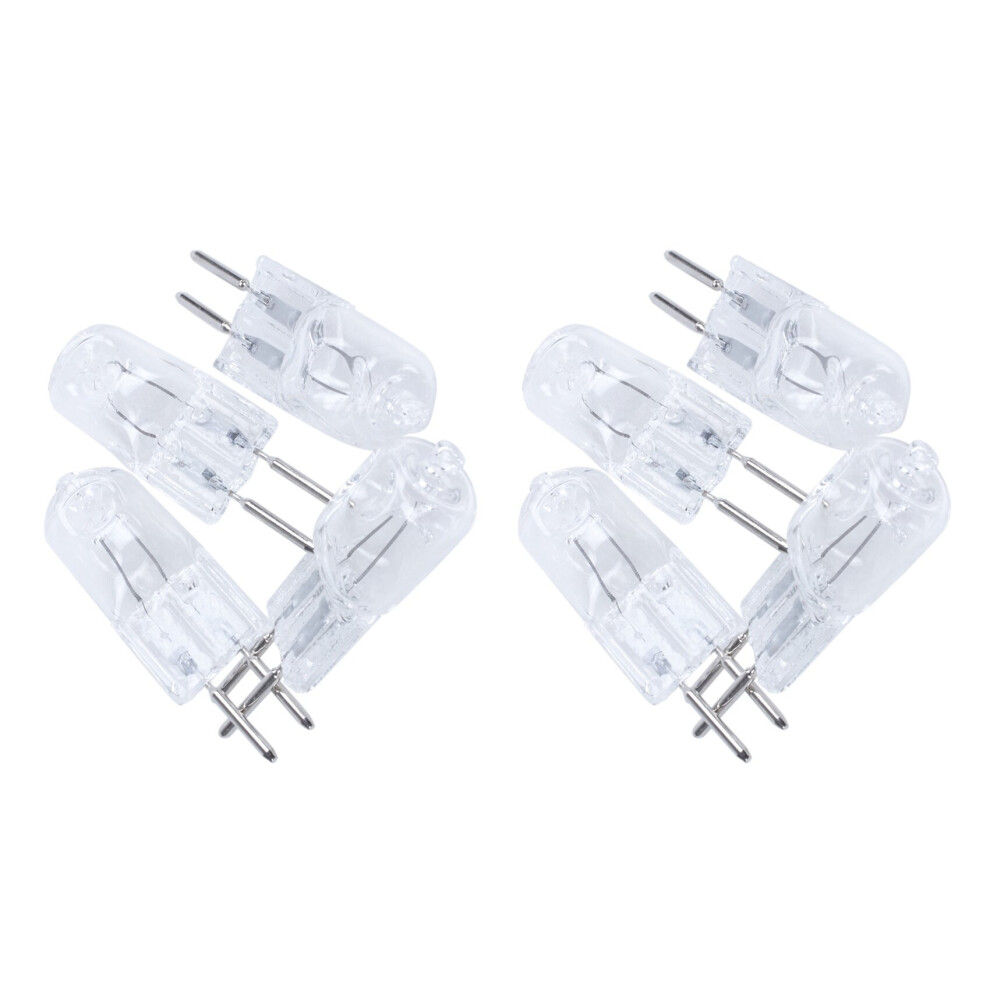 8x 220V 35W G5, 3 pin power supply dual halogen bulb warm white