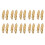 Screw Mount Curtain Tie Back Tieback Wall Hooks 20PCS 1