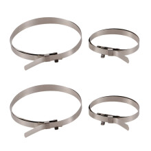 Vehicle Car Constant Velocity CV Joint Boot Clamp Clip Fastener 4 Pcs