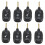 4X UHF Guitar Wireless System Transmitter Receiver Built-in Rechargeable 1