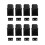 8 Pcs A27 Black Concealed Toggle Loaded Latch Catch Clamp for Case, Toolbox,Cleaner,Cabinet Boxes 1