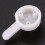 80 Pcs Plastic Heavy Wall Picture Frame Hooks Hangers 3-Pin Small White 8