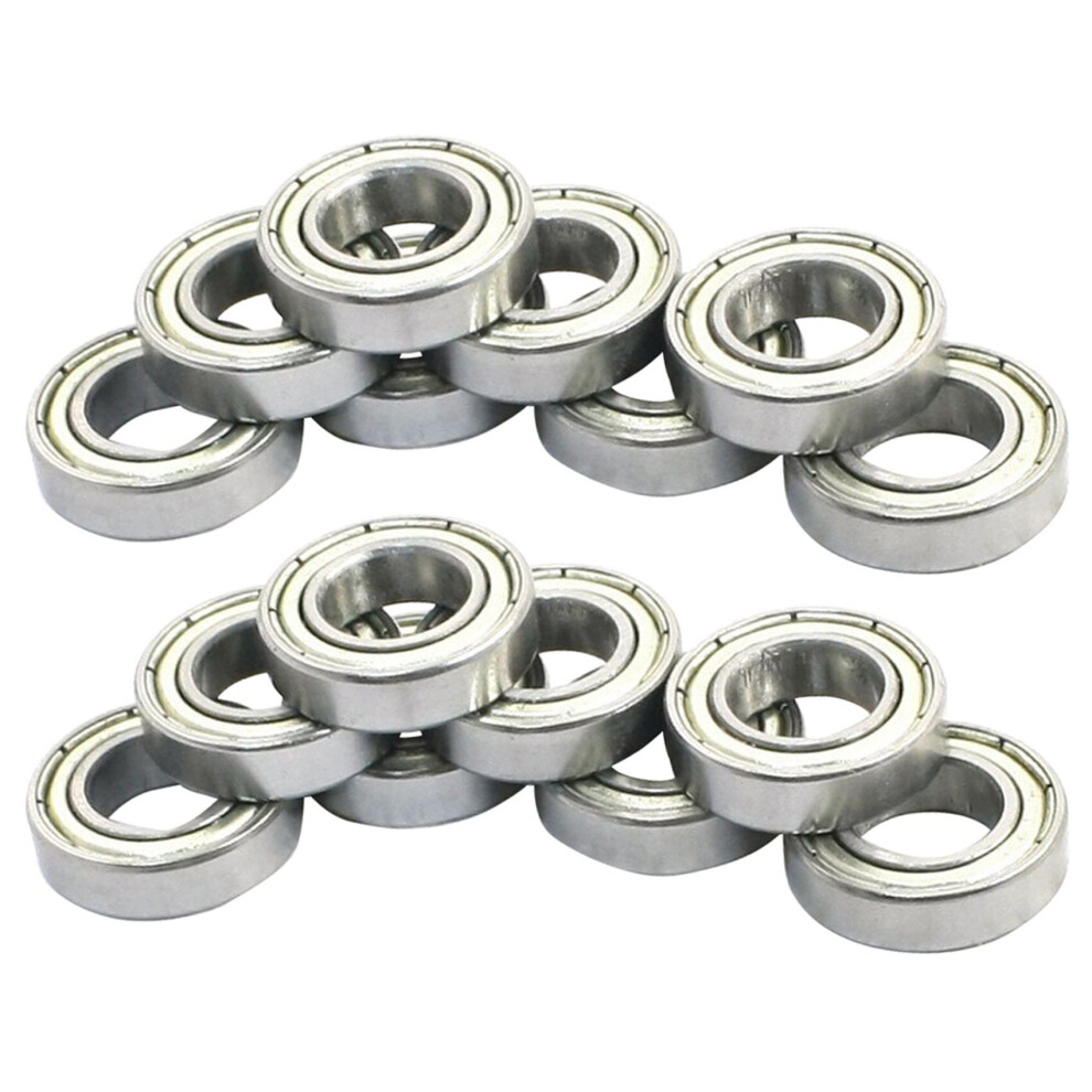 20 Pcs 6800Z 10 X 19 X 5Mm Single Row Shielded Deep Groove Ball Bearing 4762103336665