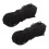 2pcs 18M Leather String Ribbon Cord 2mm Black DIY 1