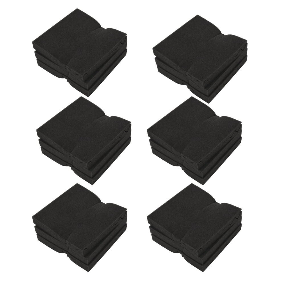 36Pcs 30X30x4cm Soundproofing Acoustic Foam Tiles Noise Sound-Absorbing 4762103372304