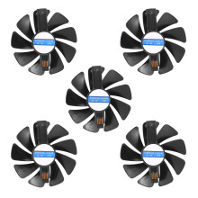 5pcs 95mm CF1015H12D DC12V Video Card Cooler Cooling Fan for Sapphire NITRO RX480 8G RX 470 4G GDDR5 RX570 4G / 8G