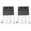 2X V8 Sound Card Audio Set Interface External USB Live Microphone Sound Card Bluetooth Function for Singing Recording 1