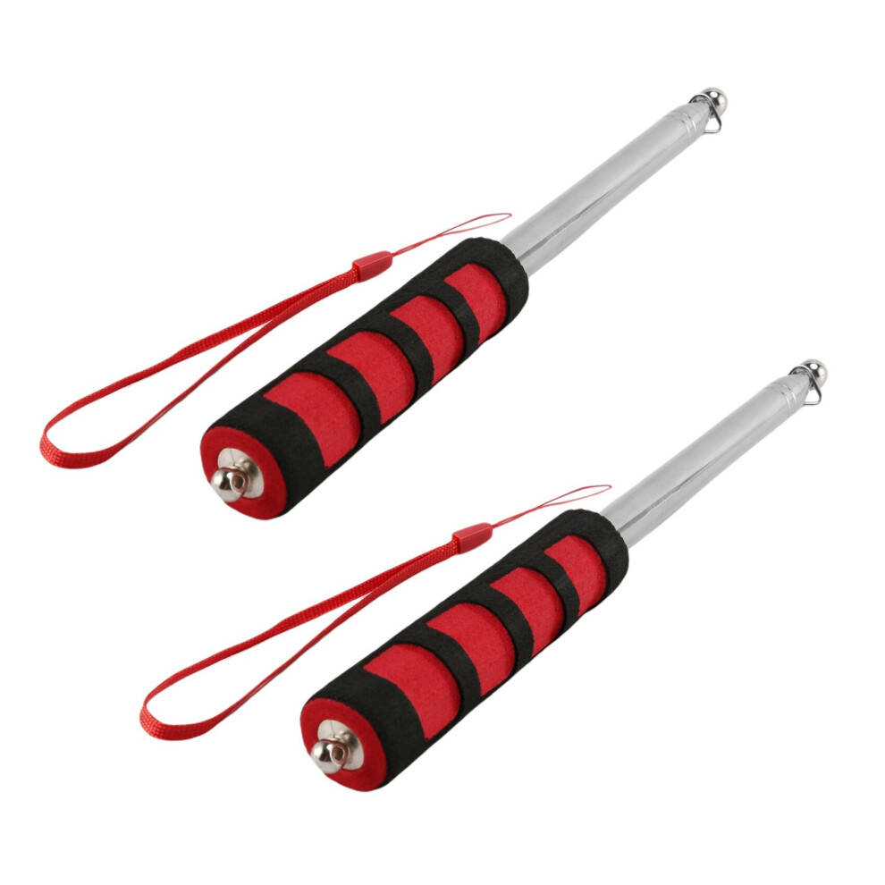 Tlily 2X Extendable 2M Portable Telescopic Handheld Flag Pole Tool For Flags Windsock