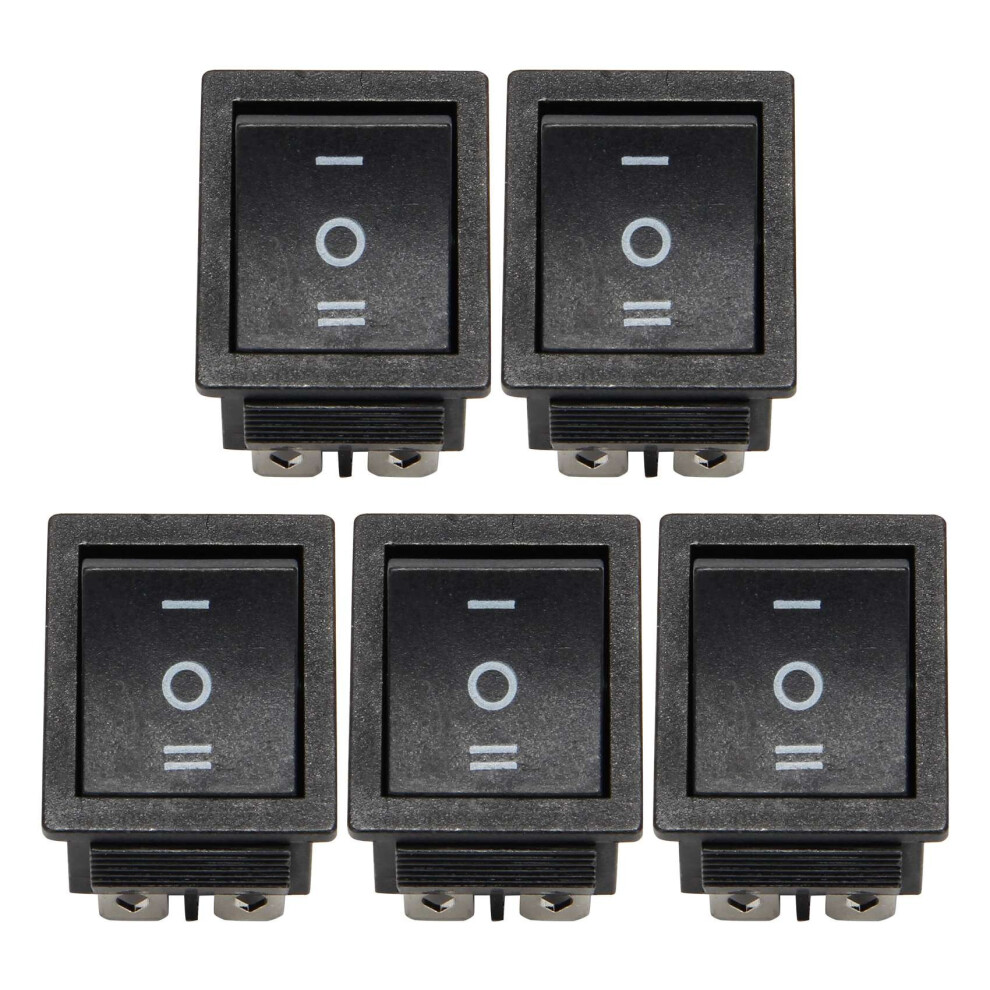 Photos - Other Electrical Equipment 5X 6-Terminals 3 Position ON/OFF/ON DPDT Boat Rocker Switch 16A 250VAC 20A 125VAC