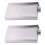 2X Whiskey Pocket 10Oz Hip Flask Liquor Alcohol with Stainless Steel Screw Cap 1