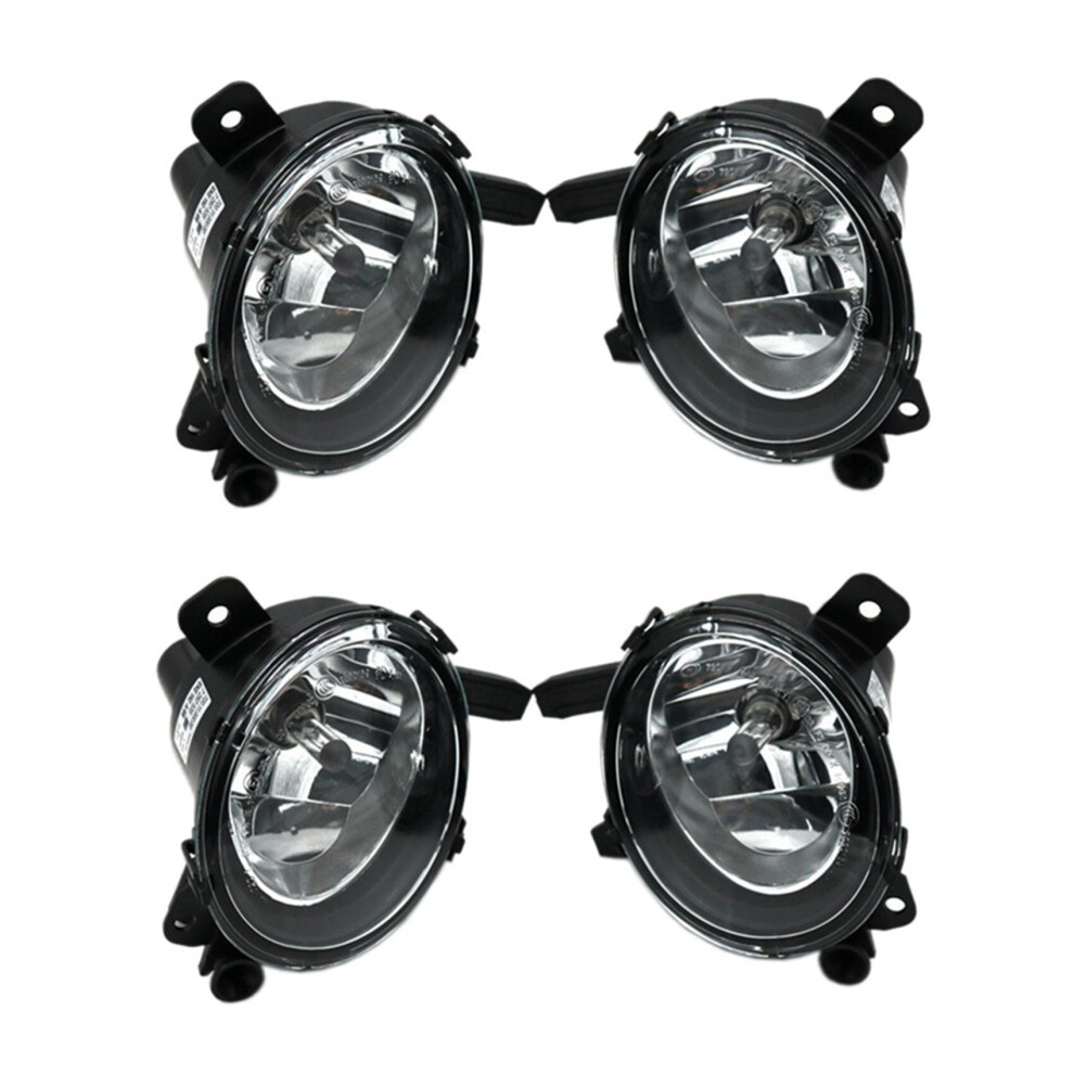 2 Pair Replacement Bumper Fog Fit For F30 F31 F34 2012-2015 63177248911 63177248912 Light 4762103318944