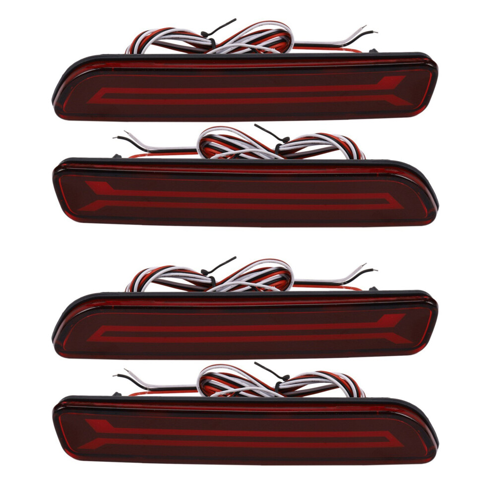 2X Car Led Rear Brake Tail Bumper Reflector Rear Fog Warning For Ertiga Ciza Vitara S- Splash Sx4 Light 4762365751534