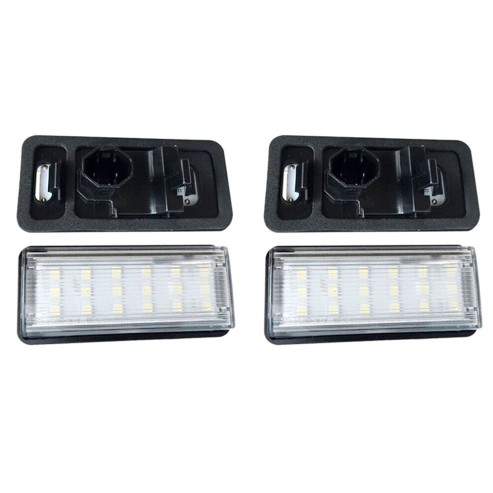 2X Car License Plate License Plate For Land Cruiser / Gx470 81270-60330 Light 4762103301304