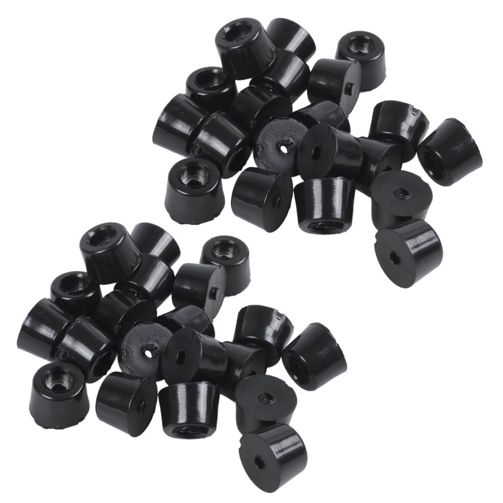 Rubber Anti Vibration Isolator Absorber Base Foot Pad 40Pcs Black-image-OPC-PBRJTQJ-NEW