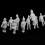 Model People Figures Scale 1:200 .200Pcs White Assorted Style 4