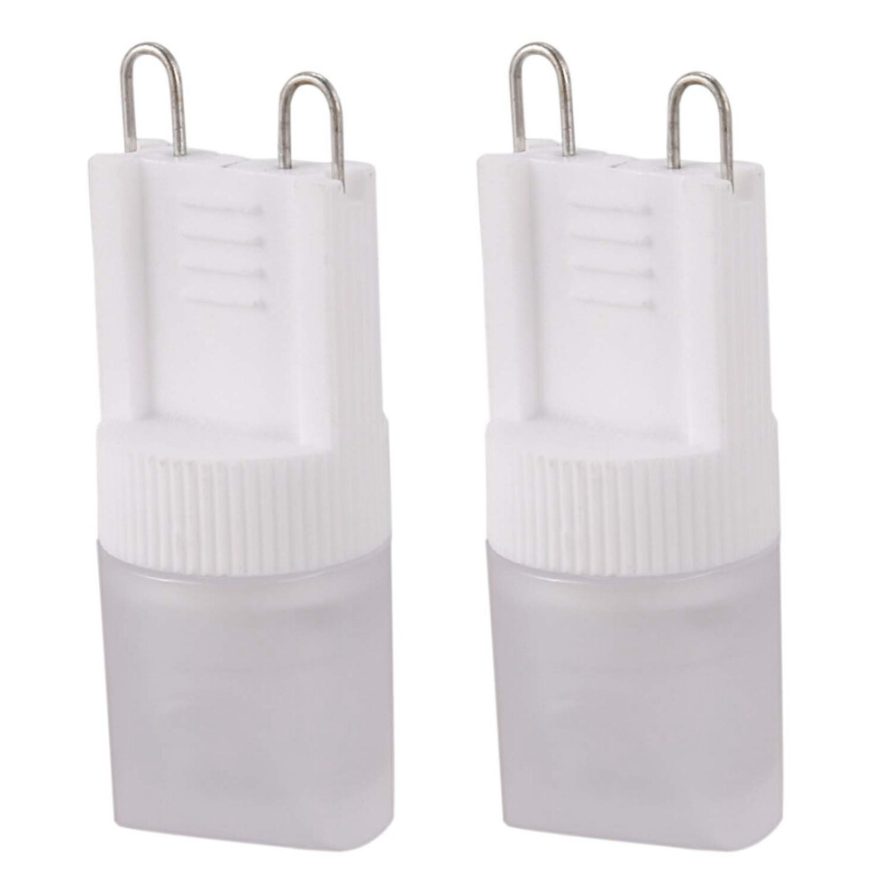 2X G9 Warm White 1 LED Bulb Spot Light Lamp 1W AC 220V-240V