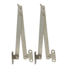 2X Furniture Cupboard Door Front Desk Foldable Lid Support Hinge Stay