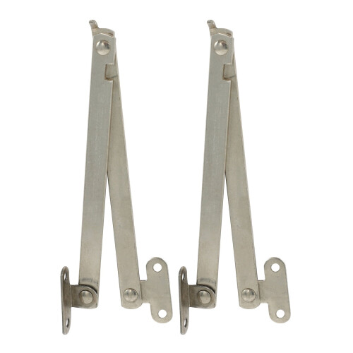 2X Furniture Cupboard Door Front Desk Foldable Lid Support Hinge Stay