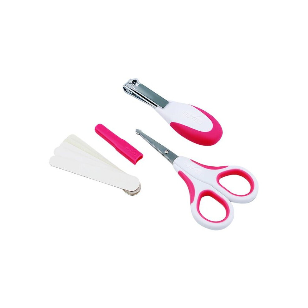 Nuvita Small Scissors with Rounded Tip Nail Clipper & Nail Files