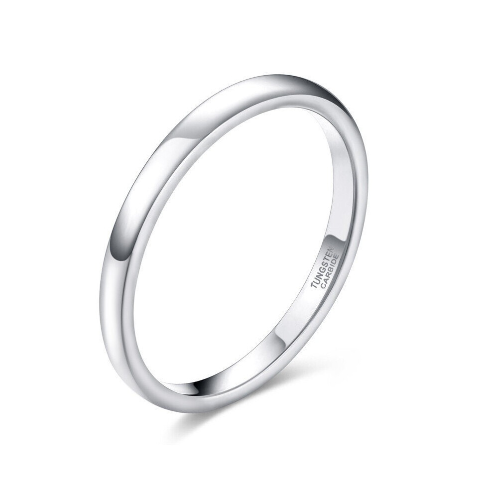 Tigrade Classic Jewelry 2/4/6/8mm Men Women Rings Polish100% Pure Tungsten Carbide Ring Wedding Band Engagement Ring-image-OPC-PBRJYVQ-NEW