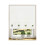 Easy Fit Trimmable Square Eyelet Roller Blinds(White, 240cm (94.48")) 1