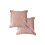 Plush Velvet Soft Touch Cushion Cover In Heather 1