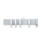 White Aluminium Curtain Track220cm Aluminium Track 1
