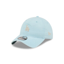 Casquette LA Dodgers ajustable unisexe 9Twenty Mini Logo New Era bleu