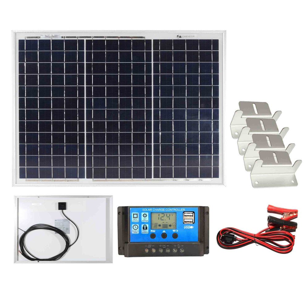 Lowenergie Poly 30W Solar Panel Kit 2