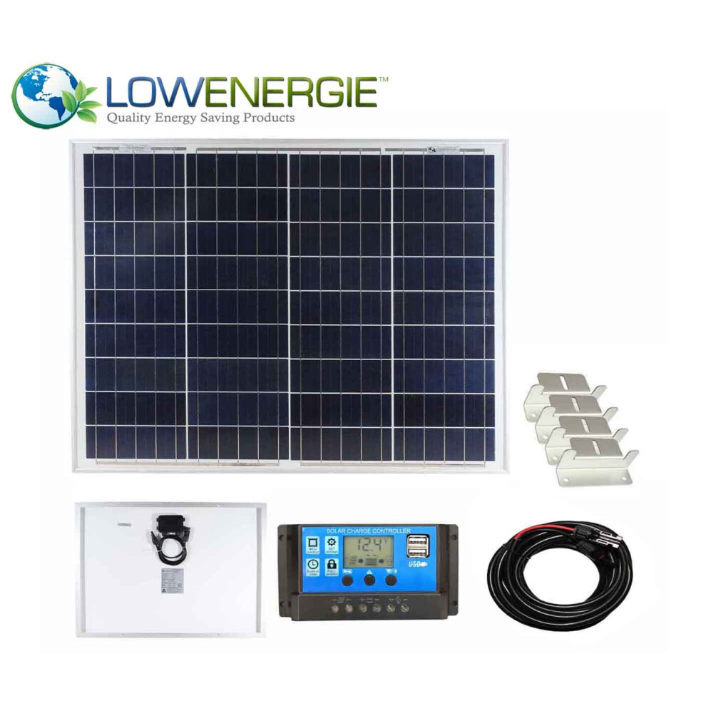 Poly 50W Solar Panel Kit 2