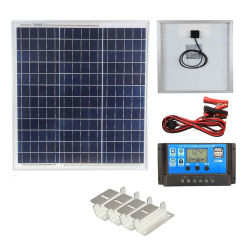 Lowenergie Poly 40W Solar Panel Kit 2
