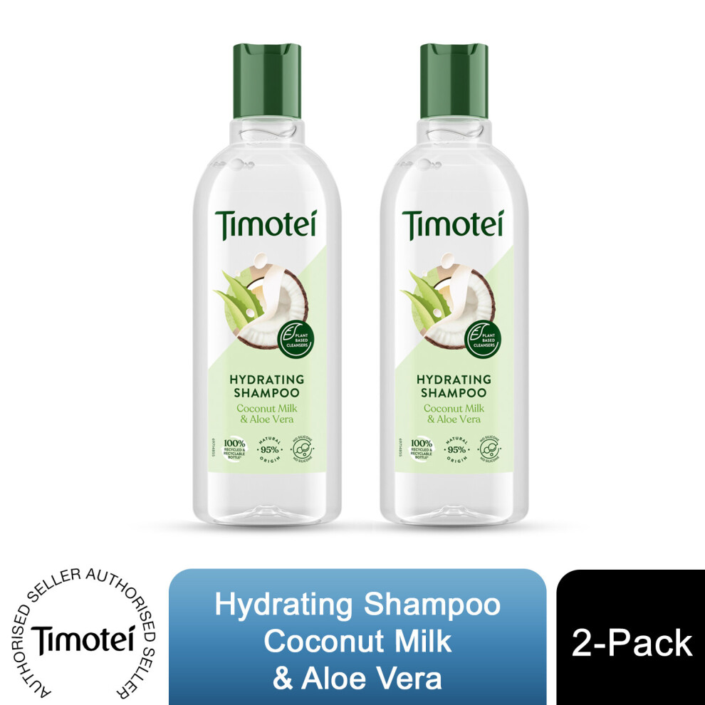 (Hydrating Shampoo) Timotei Shampoo, Conditioner Or Hair Mask 2x 300ml