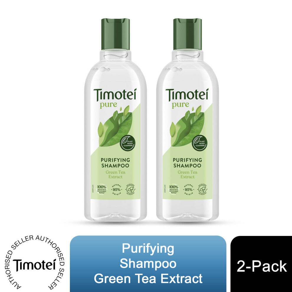 (Pure Shampoo) Timotei Shampoo, Conditioner or Hair Mask 2x 300ml