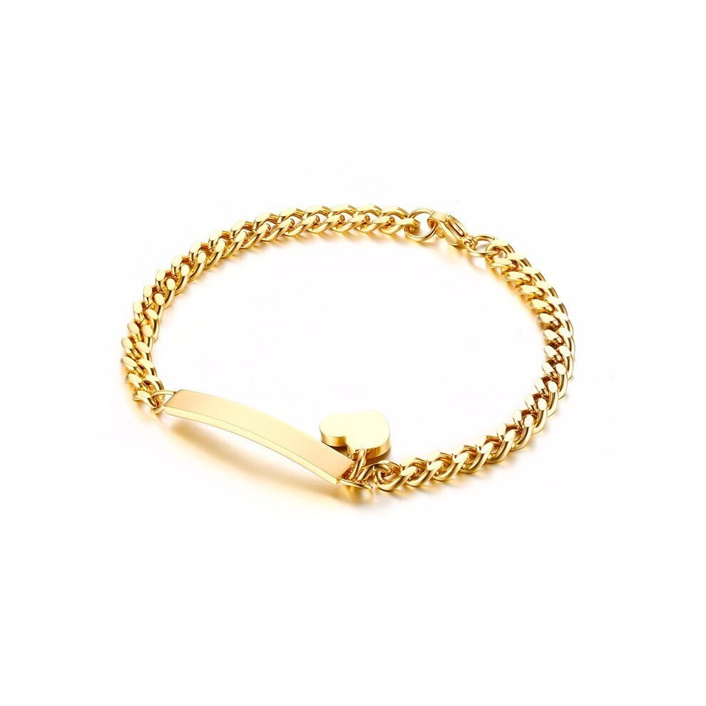 Engraving Bracelets for Women Girl 585 Rose Stainless Steel Female Jewels Personalize Gift for Her-image-OPC-PBRKRHG-NEW