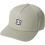 DC DC Shoes 6 Panel Snapback Curved Peak Cap ~ Sureshot Light Grey 1