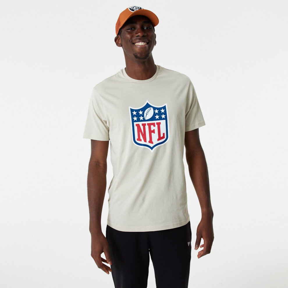 (XL) New Era Mens NFL Shield Graphic T-Shirt ~ NFL Stone