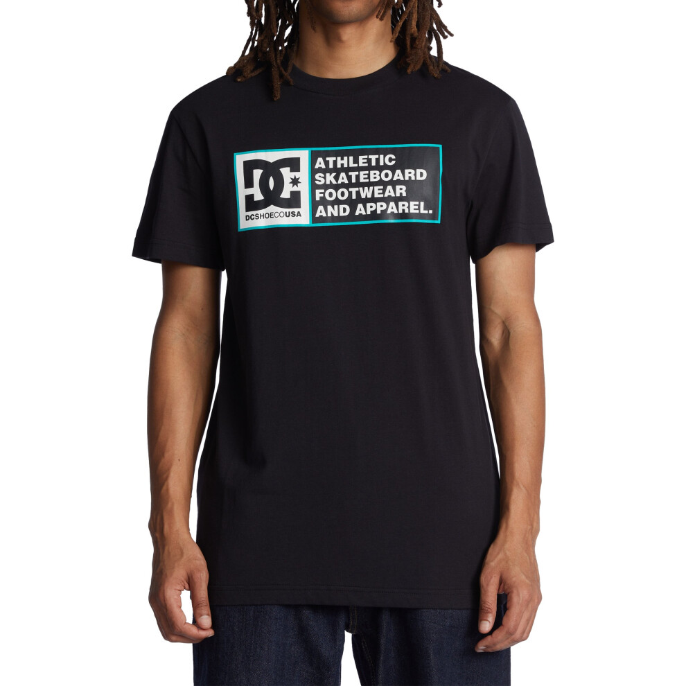 (M) DC Shoes  Cotton SS T-Shirt ~ Density Zone black