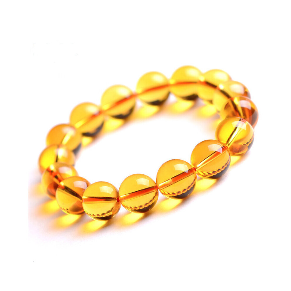 High Natural 6A Brazil Citrines Stone Bracelet Charm Women Men DIY Jewelry Lucky Stone Bracelets For Lover-image-OPC-PBRKRXR-NEW