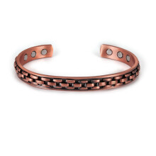 Solid Copper Bracelets for Women Adjustable Copper Magnetic Bracelet Arthritis Pain Relief Vintage Magnetic Bracelet Benefits