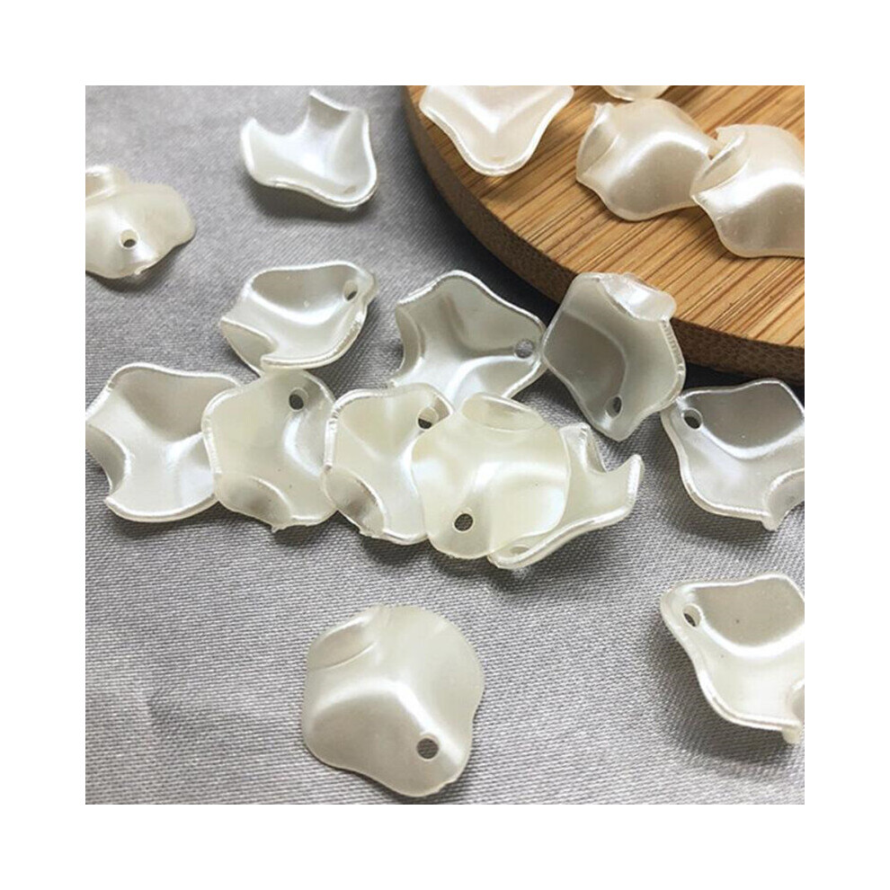 Plastic DIY Flower Shape Beads Good Jewelry Accessory Beads 50 pieces y12577-image-OPC-PBRM7DQ-NEW