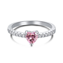 100% 925 Sterling Silver Lab Sapphire High Carbon Diamonds Gemstone Wedding Band Ring For Women Fine Jewelry