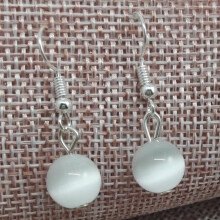 Red Simulated Pearl Earrings Personality Metal Geometry Drop Kinds Of Exaggerated Drop Earrings Women's Jewelry
