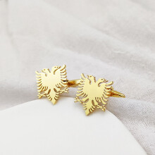 Silver Tottenham Hotspur FC Round Crest Cufflinks - J2748 | F - View #9