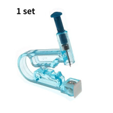 5/1pcs/Set Ear Piercing Gun Kit Asepsis Disposable Healthy Safety Earring Piercer Tool Machine Kit Studs Nose Lip Body Jewelry