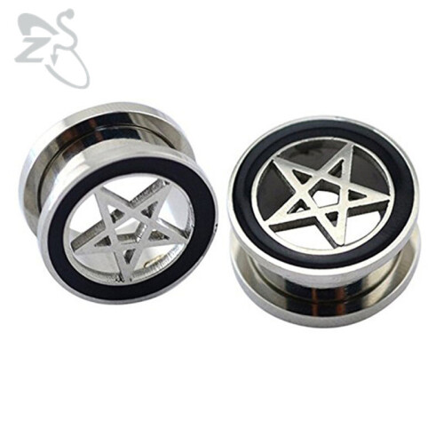 Wholesale 316 Surgical Stainless Steel Screw Ear Gauges Flesh Tunnels Plugs  - Pandahall.com