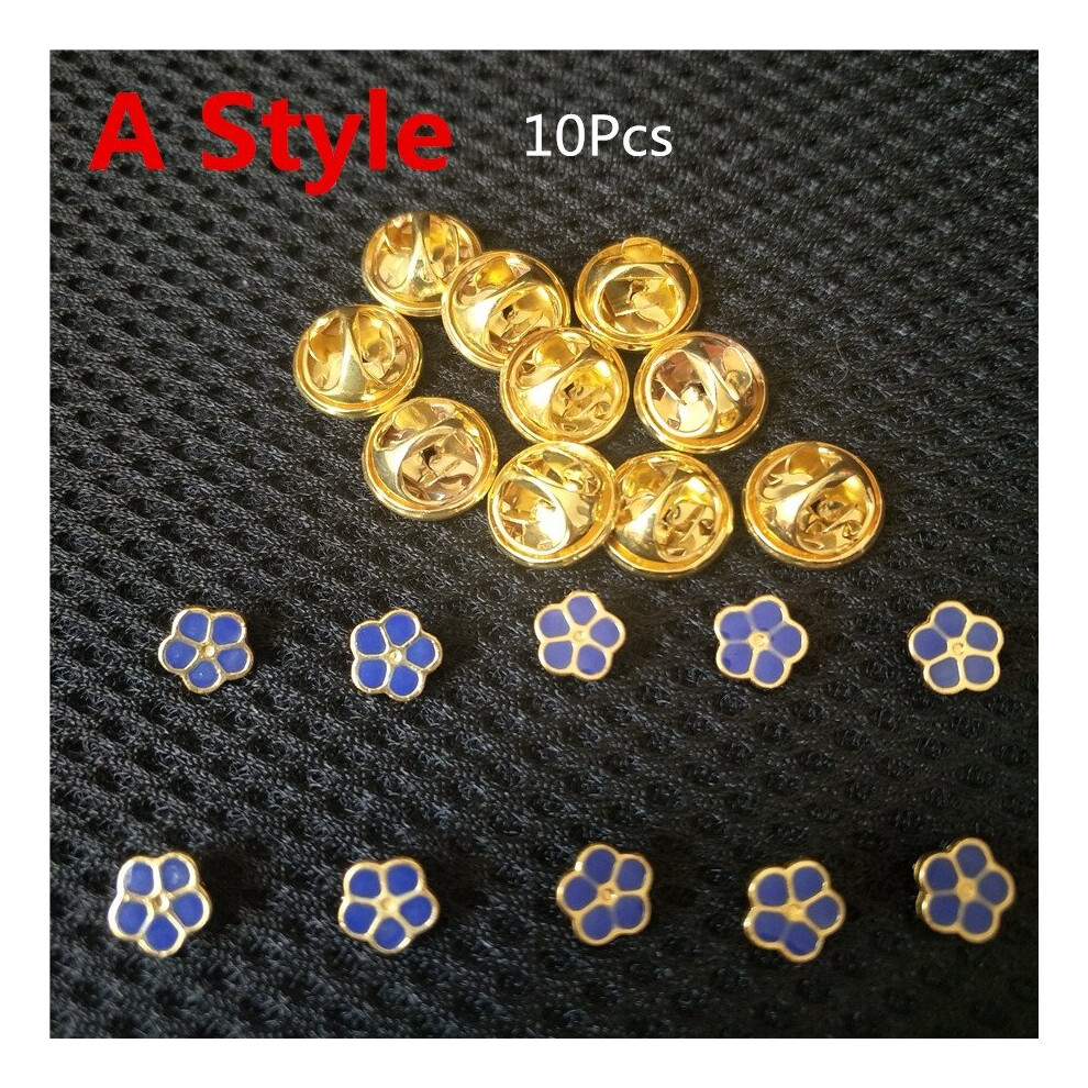 10Pcs/Set Classic Metal Freemasons Brooch Rhinestone Santa Claus Masonic Pins Brooches Party Jewelry Accessories Xmas